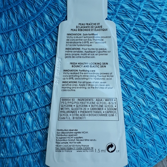 LAST ONE 🎅 VICHY Mask + bonus - Picture 5 of 7